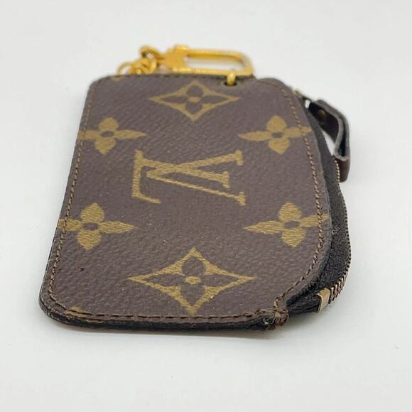 Louis Vuitton Monogram Old Pochette Cles Coin Case W/Box - Picture 11 of 11